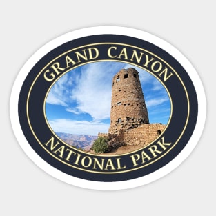 Desert View Historic Watchtower at Grand Canyon National Park in Arizona Sticker